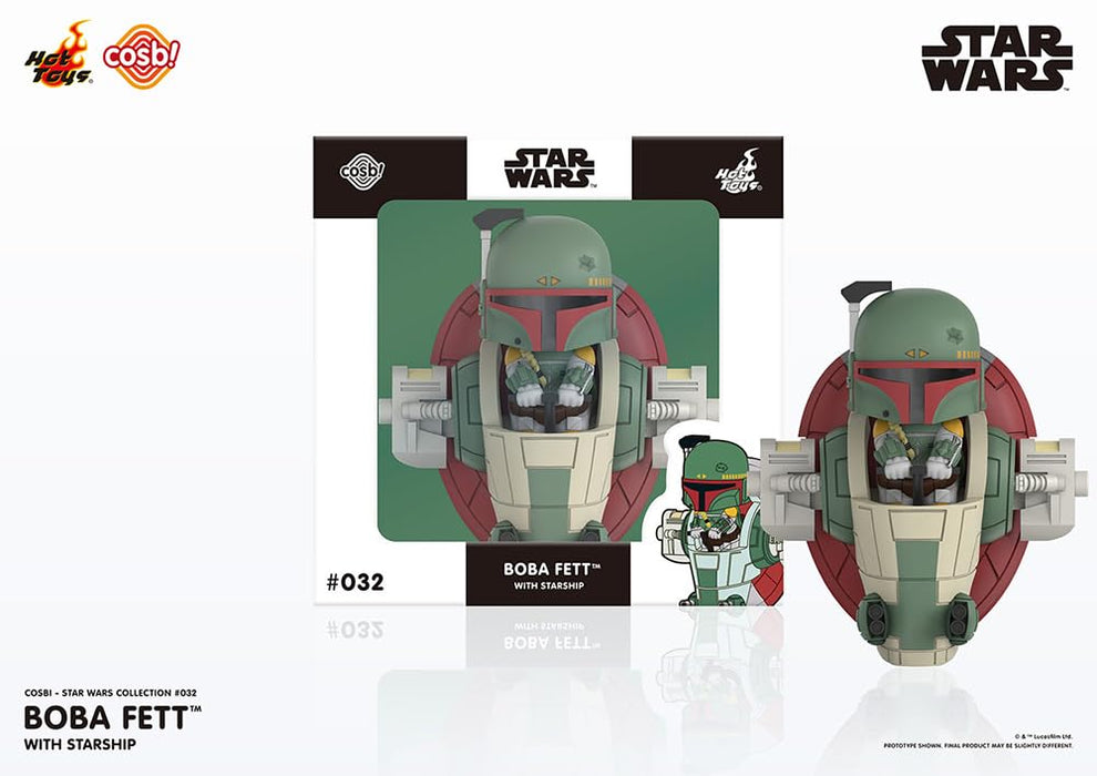 Cosbi Star Wars Collection #032 Boba Fett & Spaceship "Star Wars"