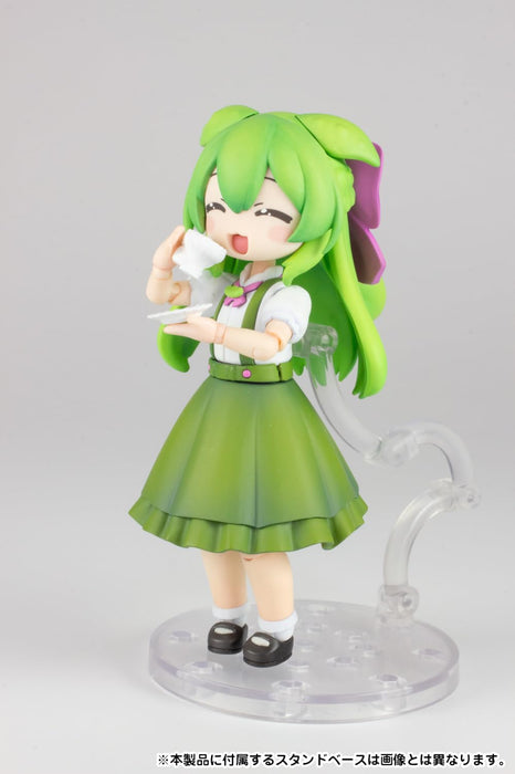 ピーエムオフィスエー プラフィア お嬢様ずんだもん 全高約104mm 1/12スケール 色分け済みプラモデル 組立キット PP244