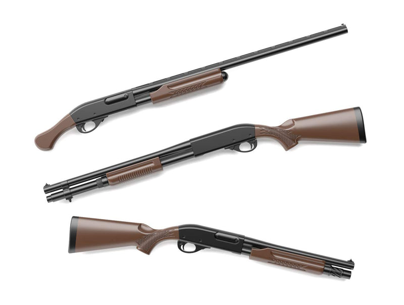 LittleArmory <LA055> M870 Type Hard Wood