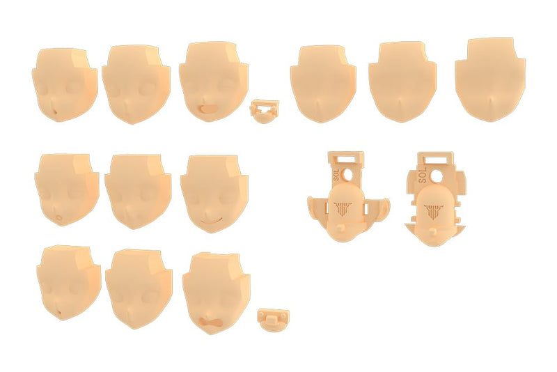 Megami Device M.S.G 05 Face Set for SOL Skin Color A