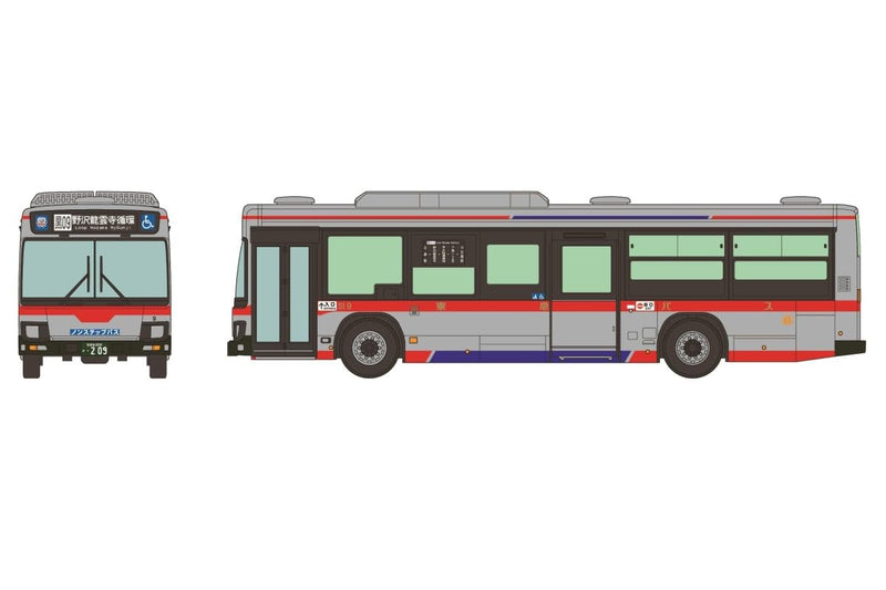 The Bus Collection Thank You Tokyu Transses Tokyu Bus Consignment Vehicle 5 Car Set