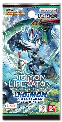Digimon Card Game Extra Booster Digimon Liberator EX-07