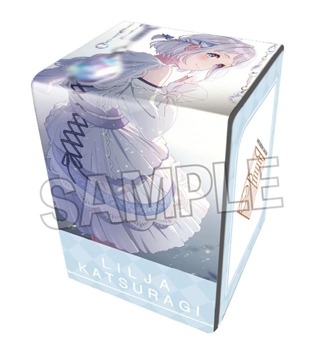 "Gakuen Idolmaster" Illustration Synthetic Leather Deck Case Next Turn One Step Ahead Katsuragi Lilja