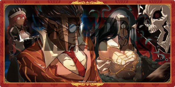 "Overlord" so-bin Illustration Multi Play Rubber Mat Isshokusokuhatsu
