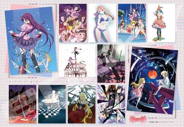 "Monogatari" Series Jigsaw Puzzle 1000 Piece 1000T-525 Monogatari Series Collection