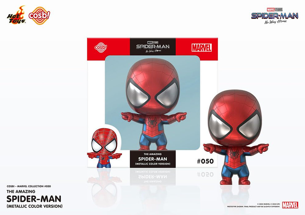 Cosbi Marvel Collection #050 The Amazing Spider-Man (Metallic Color Ver.) "Spider-Man: No Way Home"