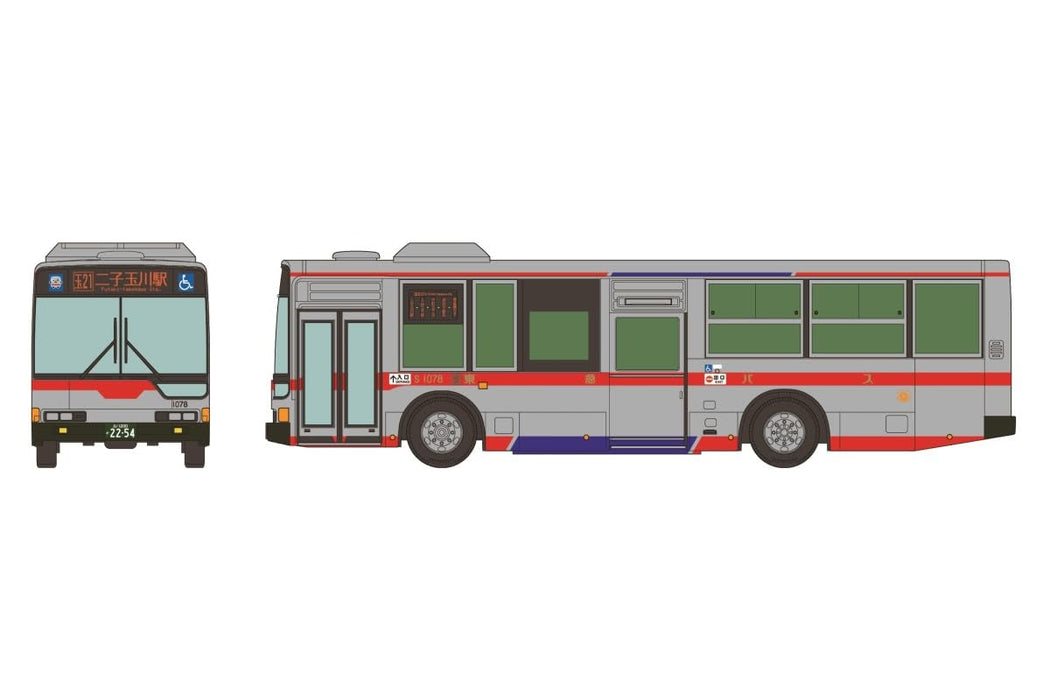 The Bus Collection Thank You Tokyu Transses Tokyu Bus Consignment Vehicle 5 Car Set