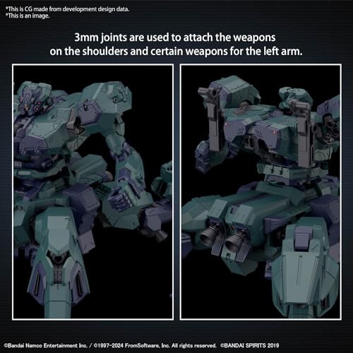 30MM "Armored Core VI: Fires of Rubicon" RaD BALAM INDUSTRIES BD-011 MELANDER LIGER TAIL