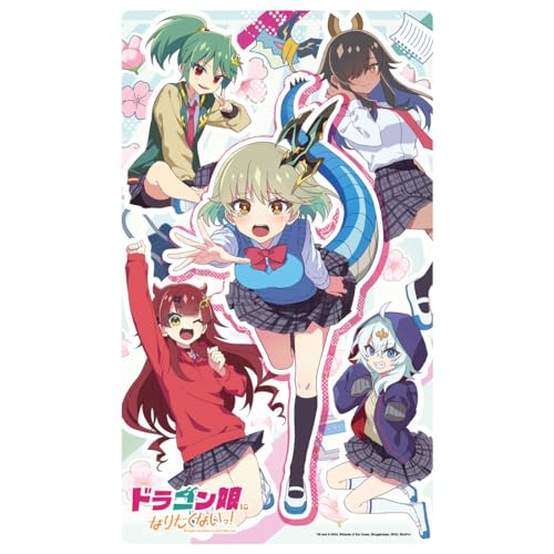 "Duel Masters" Rubber Mat "I don't want to be dragon girl!"