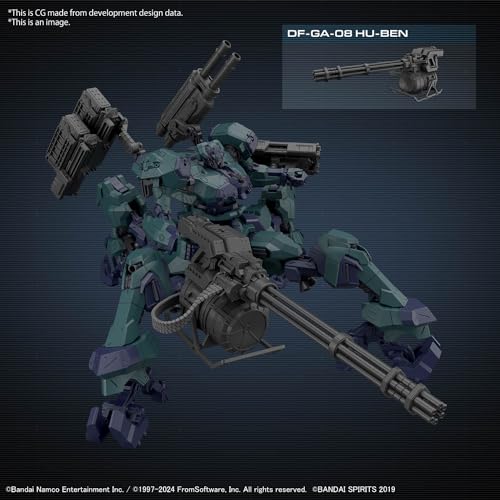30MM "Armored Core VI: Fires of Rubicon" RaD BALAM INDUSTRIES BD-011 MELANDER LIGER TAIL