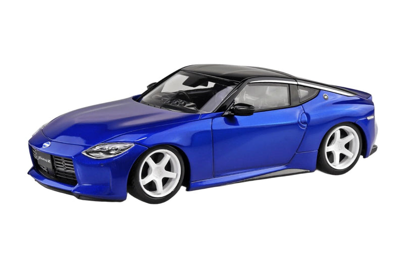 RakuPla Snap Kit 17CU-SB Nissan RZ34 Fairlady Z Custom Wheels (Seiran Blue)