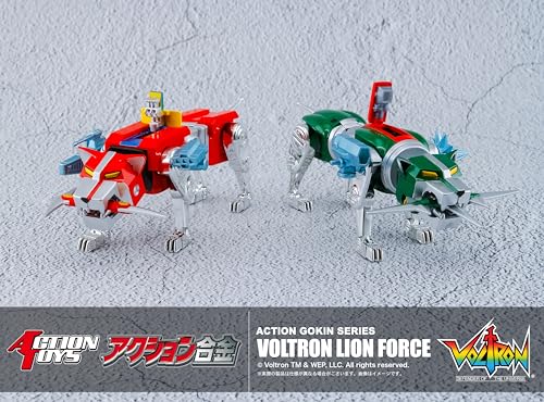 Action Alloy "Voltron: Defender of the Universe" Voltron Lion Force