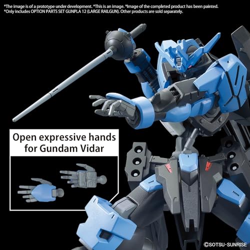 Optional Parts Set Gunpla 12 "Mobile Suit Gundam Iron-Blooded Orphans Urdr-Hunt" (Large Railgun)