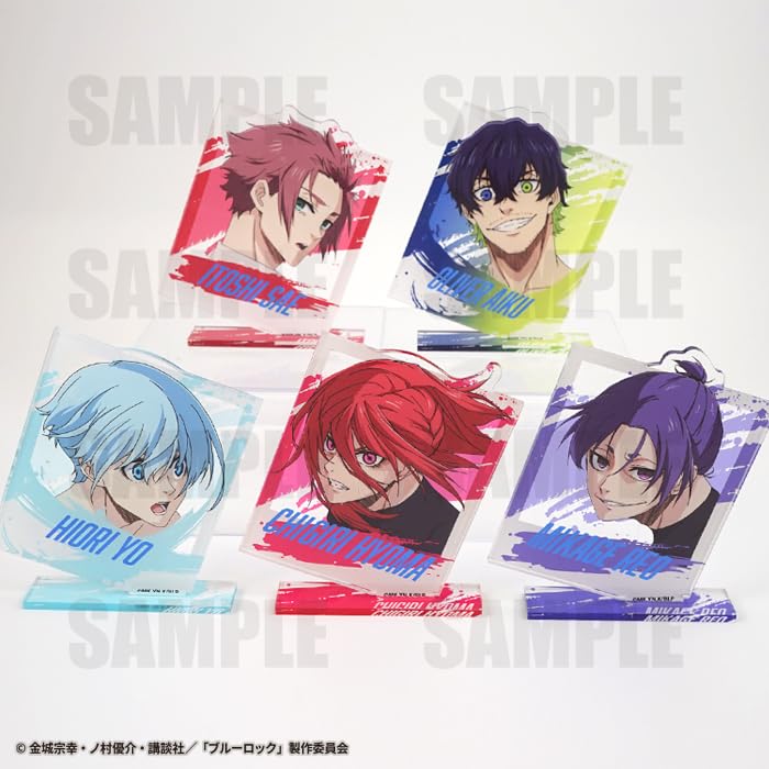 "Blue Lock" Photo Style Acrylic Stand