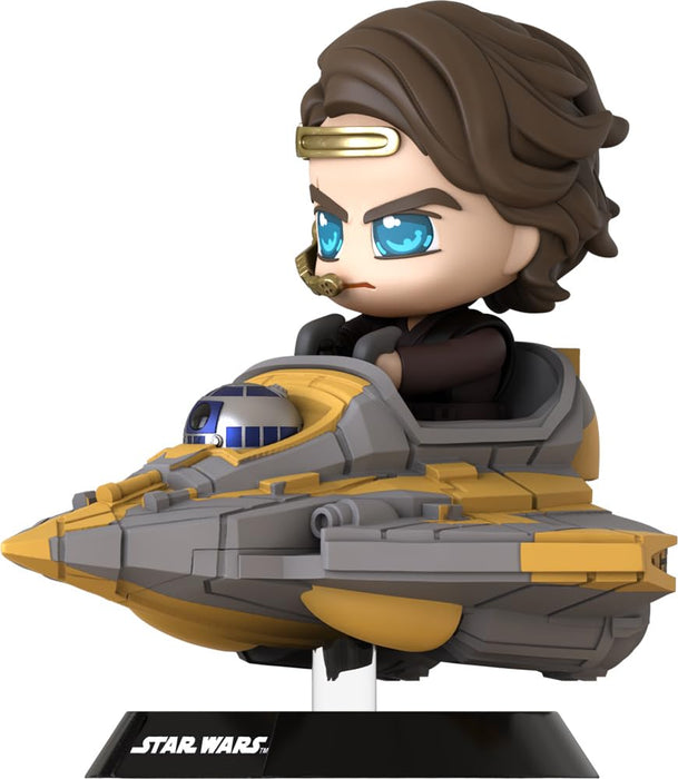 Cosbi Star Wars Collection #037 Anakin Skywalker & Jedi Starfighter (Delta-7B) "Star Wars: The Clone Wars"