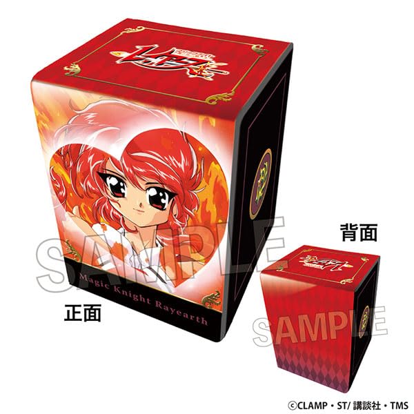 "Magic Knight Rayearth" Illustration Synthetic Leather Deck Case Next Turn Shidou Hikaru