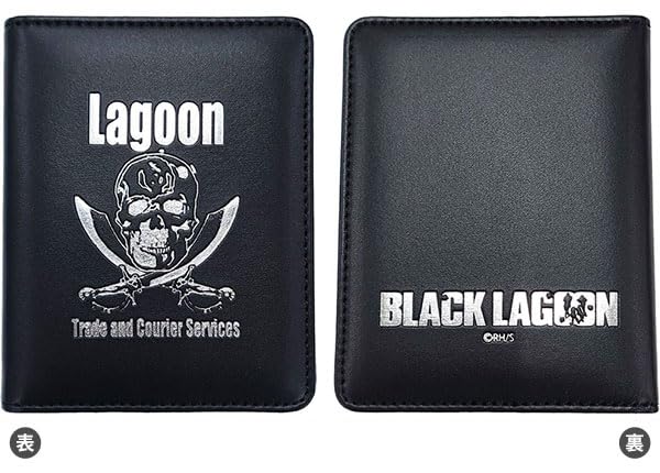 Synthetic Leather Stand Card Case "Black Lagoon" The Lagoon Company