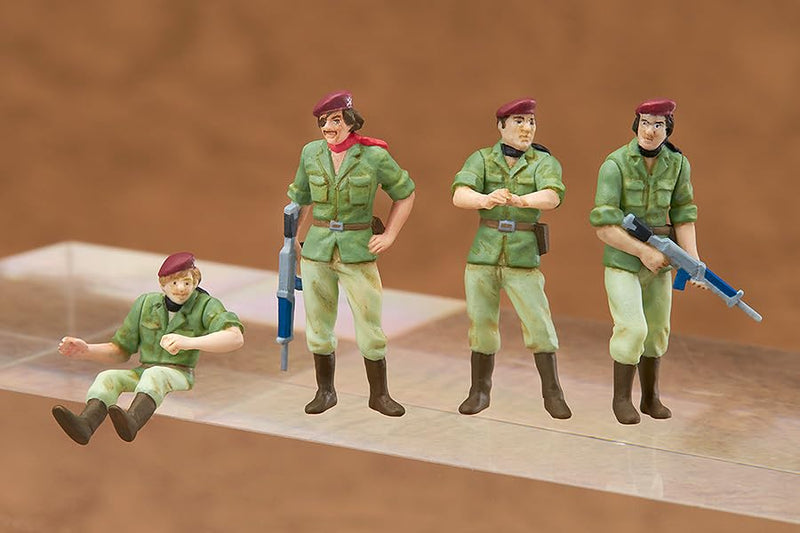 "Fang of the Sun Dougram" COMBAT ARMORS MAX 06 1/72nd Scale Bromley JRS Native Dancer Commander Type & Missile Pod Type