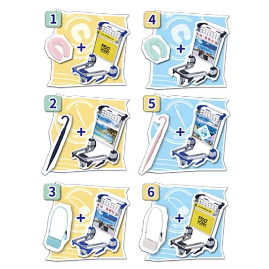 1/12 手荷物カート 6個入りBOX