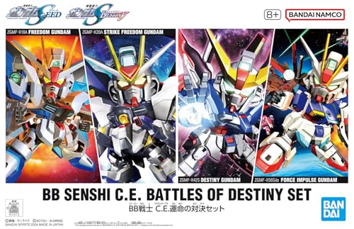 "Mobile Suit Gundam SEED" Series BB Senshi C.E. Fateful Showdown Set