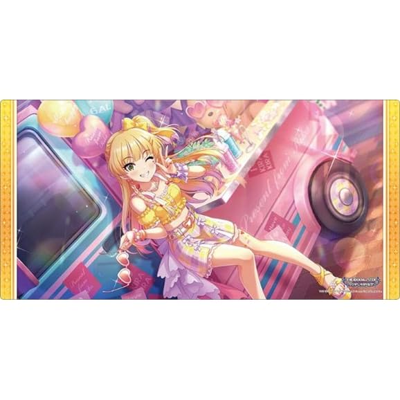 Bushiroad Rubber Mat Collection V2 Vol. 1531 "The Idolmaster Cinderella Girls" Jougasaki Rika Exciting Love Heart Ver.