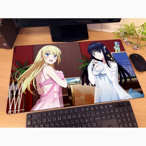 "The Irregular at Magic High School 3rd Season" Original Illustration Rubber Mat Shiba Miyuki & Angelina / Room Wear