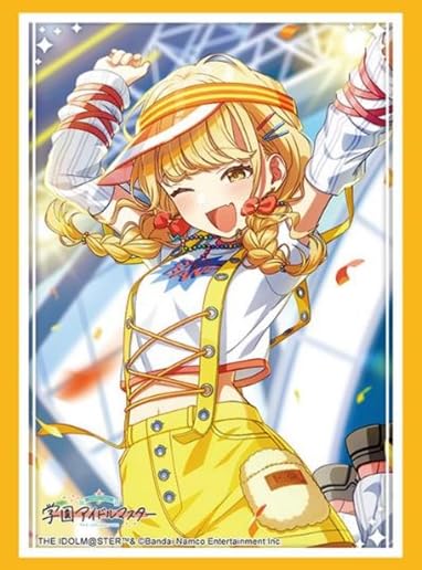 Bushiroad Sleeve Collection High-grade Vol. 4767 "Gakuen Idolmaster" Fujita Kotone Yellow Big Bang! Ver.