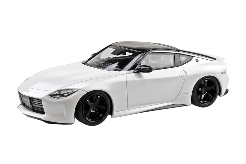 RakuPla Snap Kit 17CU-PW Nissan RZ34 Fairlady Z Custom Wheels (Prism White)
