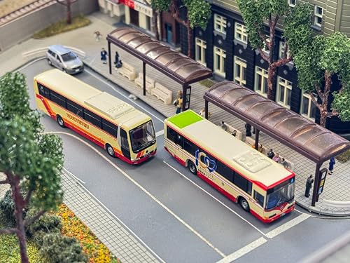 The Bus Collection Toyotetsu Bus Toyohashi Railroad Group 100th Anniversary 2 Car Set