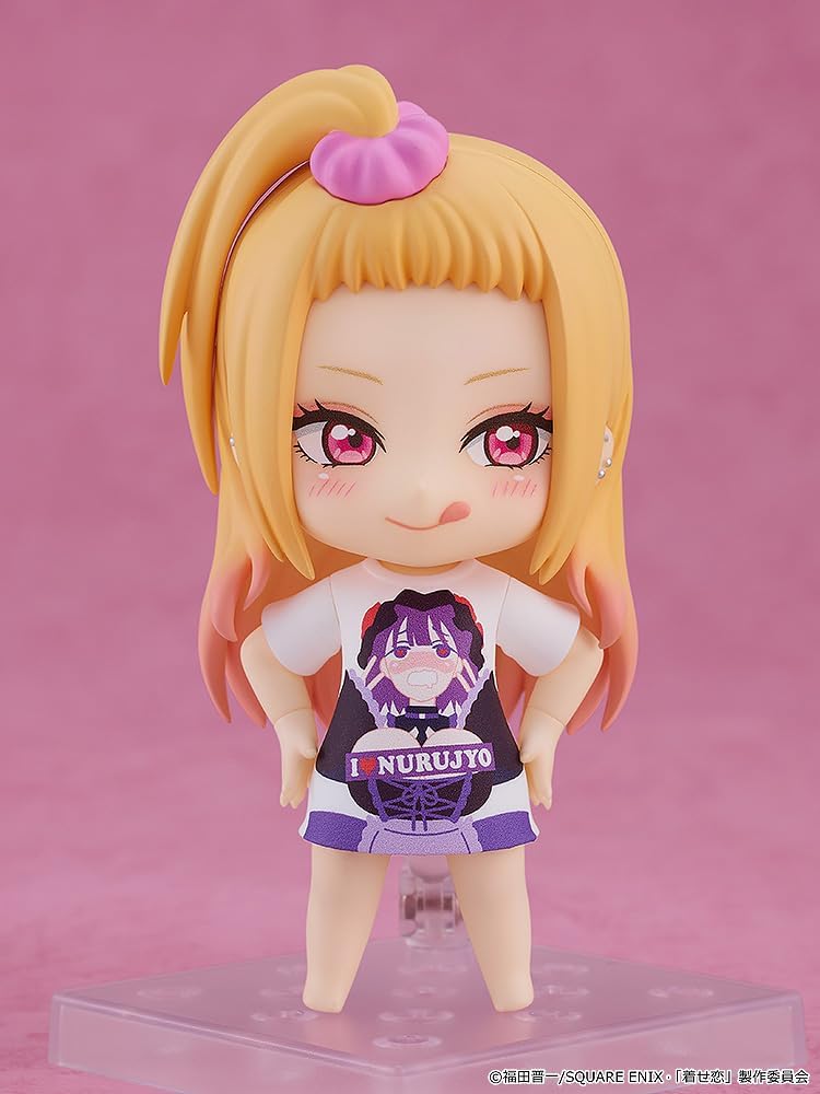 Nendoroid "My Dress-Up Darling" Kitagawa Marin Slippery Girls Full Graphic T-shirt Ver.