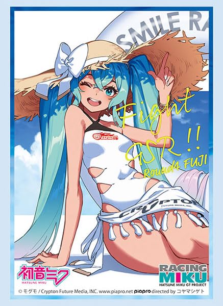 Bushiroad Sleeve Collection High-grade Vol. 4523 Racing Miku 2024 Ver. Support Illustration Round 4 Fuji