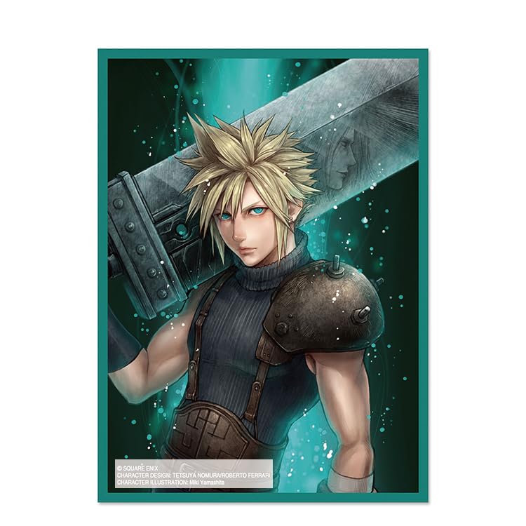 "Final Fantasy" Card Sleeve Series Cloud FFCSS-02
