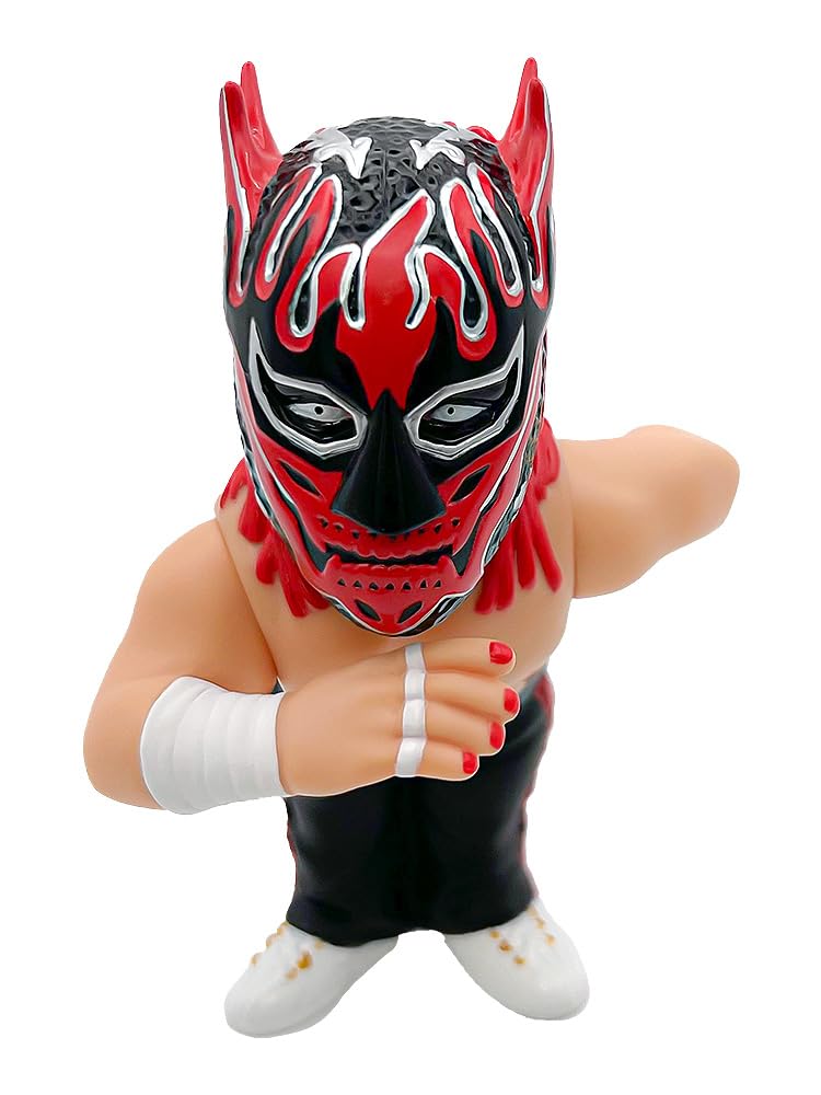 16d Soft Vinyl Figure Collection 020 New Japan Pro-Wrestling El Desperado (Red Costume)