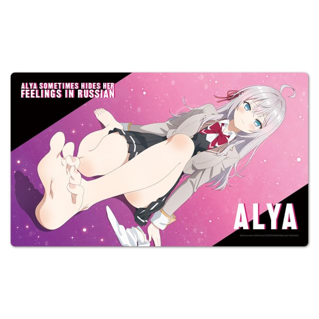 "Alya Sometimes Hides Her Feelings in Russian" Character Rubber Mat Alya Barefoot Ver.