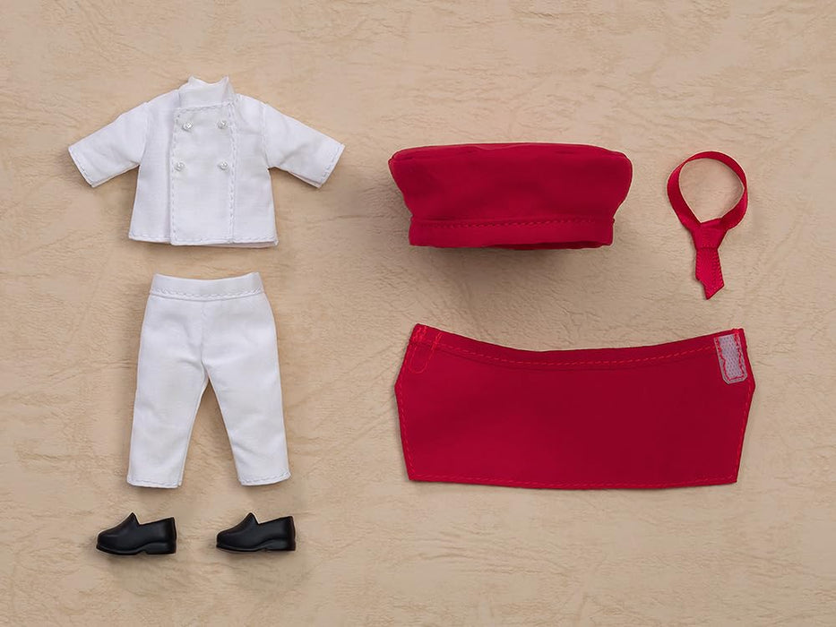 Nendoroid Doll Work Outfit Set Pastry Chef (Red)