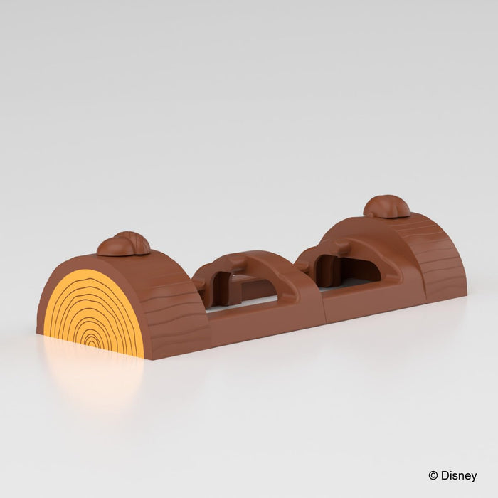 青島文化教材社 楽プラ トコトコ No.DP-12 ディズニー キャラクター チップ＆デール 色分け済みプラモデル