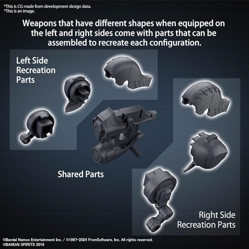 30MM Optional Parts Set "Armored Core VI: Fires of Rubicon" WEAPON SET 01