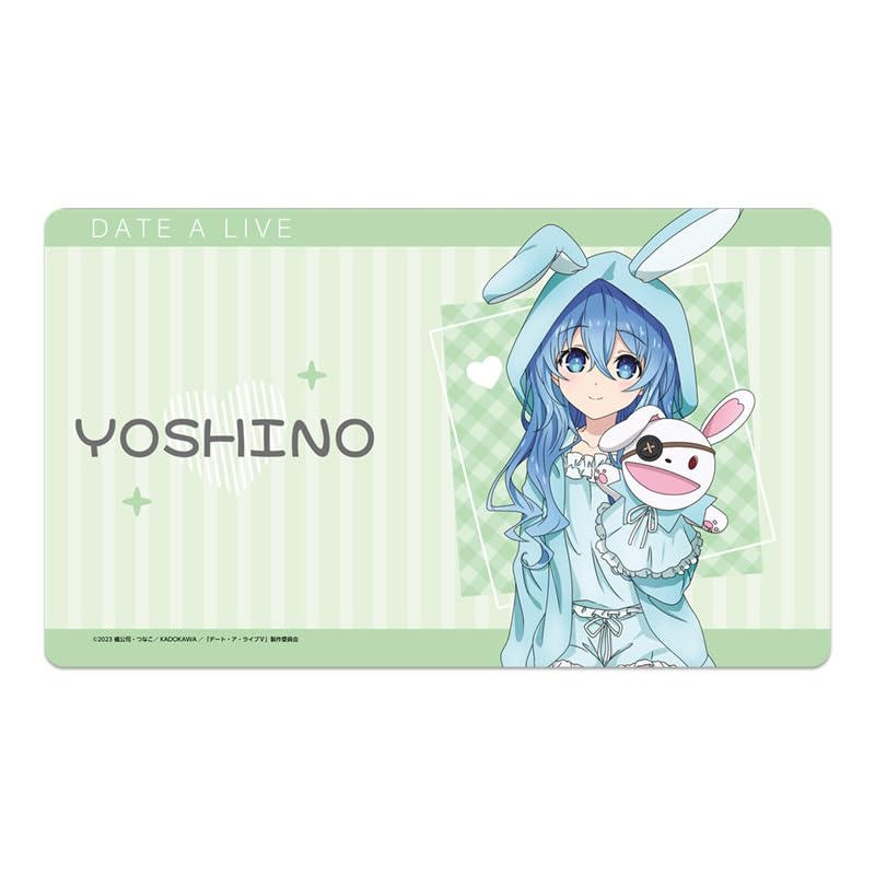"Date A Live V" Original Illustration Rubber Mat Yoshino Nightwear Ver.