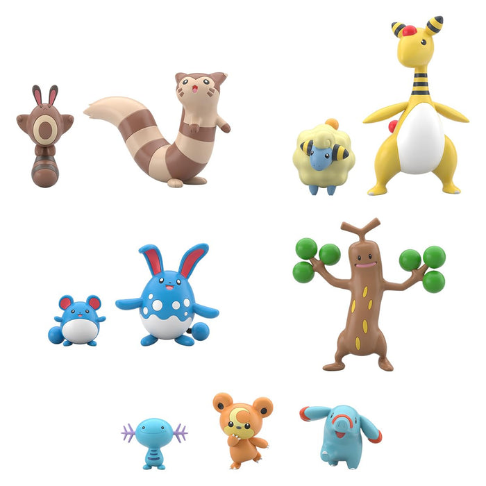 "Pokemon" Pokemon Scale World Johto Region 2 Set
