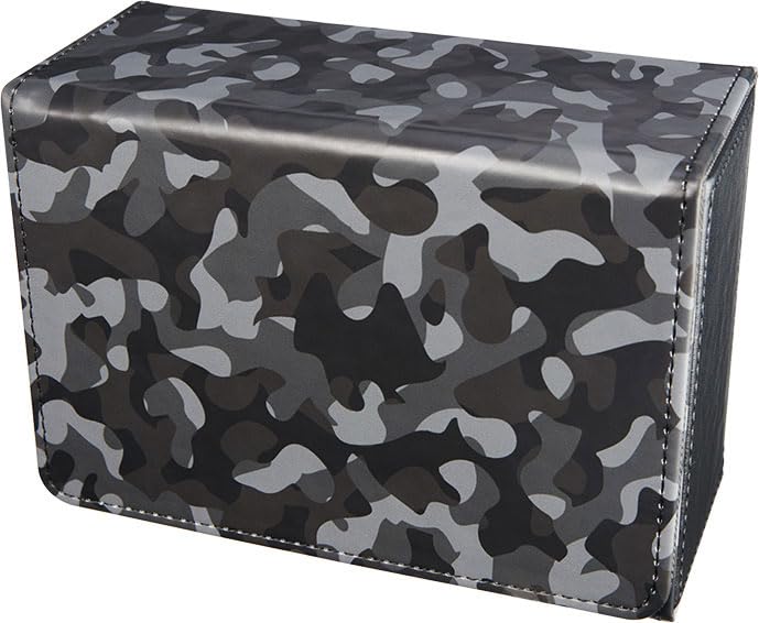 Synthetic Leather Deck Case W Camouflage Black