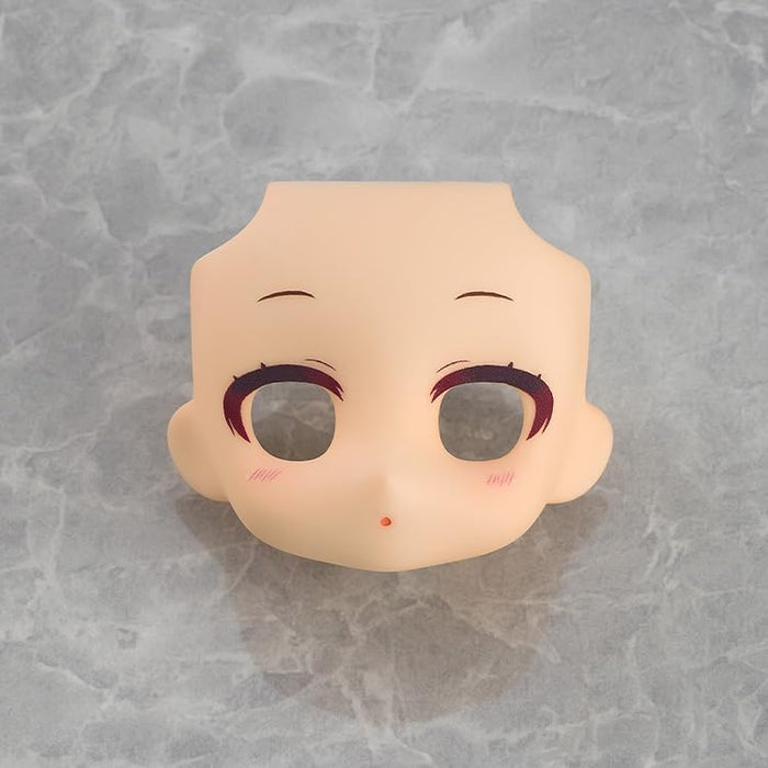 Nendoroid Doll Customizable Face Plate Narrowed Eyes: With Makeup (Almond Milk)