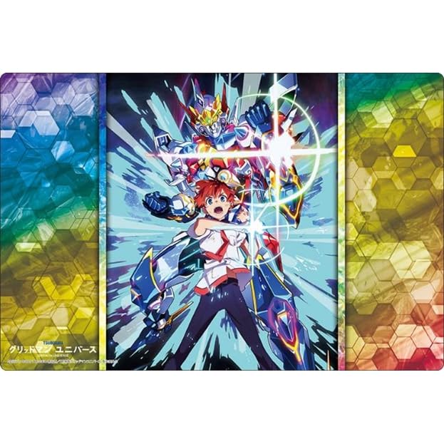 Bushiroad Rubber Mat Collection V2 Vol. 1481 "GRIDMAN UNIVERSE" Hibiki Yuta & Gridman (Universe Fighter)