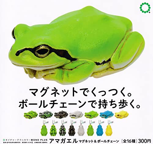 Nature Techni Colour MONO PLUS Japanese Frog Magnet & Ball Chain