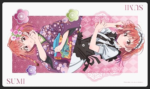 "Rent-A-Girlfriend" Season 3 Original Illustration Rubber Mat Kimono & Maid Costume Ver. Sakurasawa Sumi