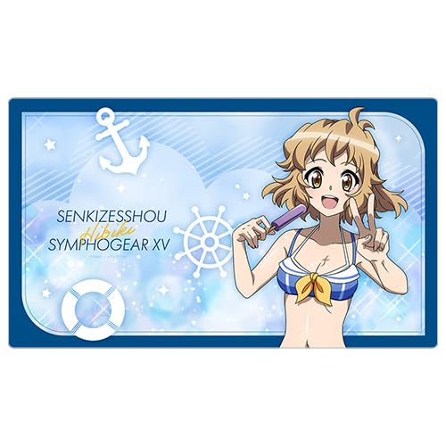 "Senki Zessho Symphogear XV" Original Illustration Rubber Mat Hibiki / Marine Sailor Swimwear