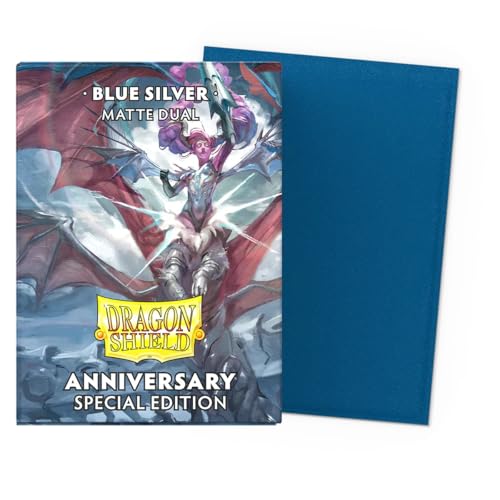AT-15064 Blue Silver (DS100) Sleeve Standard Size: 63 x 88mm, 100 Pieces