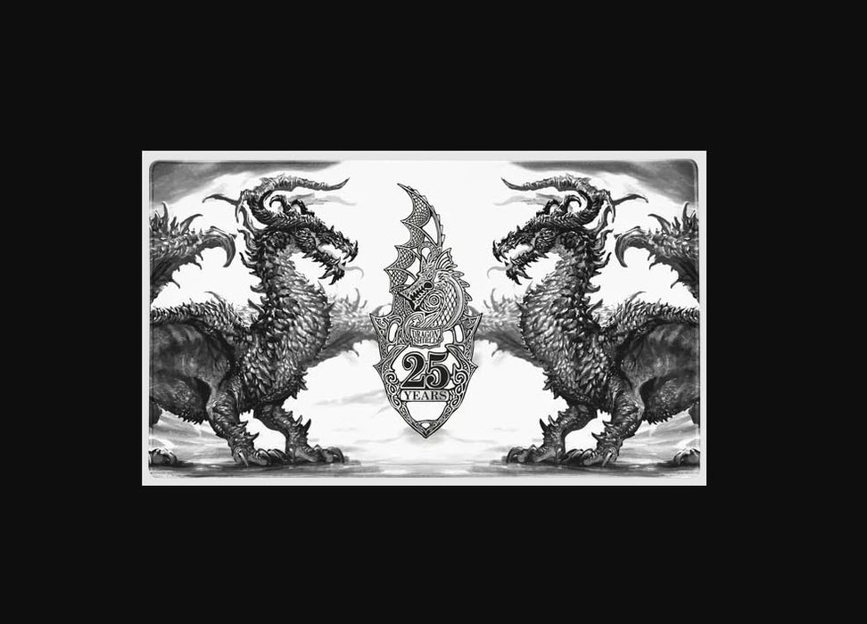 AT-20532 Playmat + Tube - 25th Anniversary 610 x 350 x 2mm