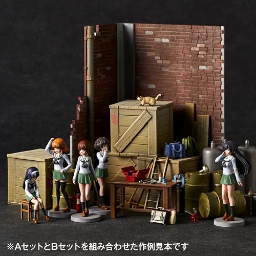 ARTPLA "GIRLS und PANZER das Finale" Garage Set B