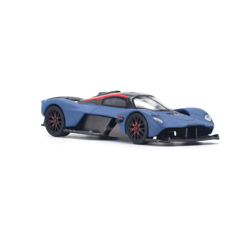 1/64 ASTON MARTIN VALKYRIE SATIN MARINA BLUE