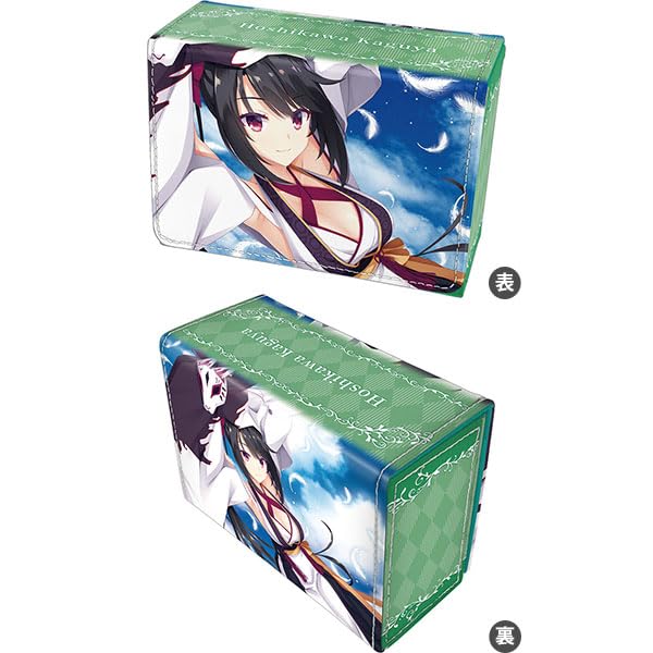 Synthetic Leather Deck Case W "Tenshi Souzou RE-BOOT!" Hoshikawa Kaguya